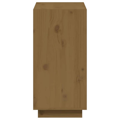 Hunajanruskea kirjahylly Lucretu 60x35x71cm (mänty)