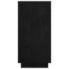 Kirjahylly musta 80x35x71 cm täysi mänty