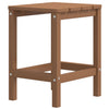 Ruskea adirondack puutarhapöytä Calena 38x38x46cm (hdpe)