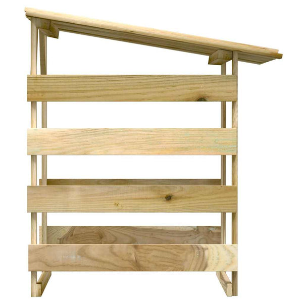 Pergola katolla 100x90x100 cm kyllästetty mänty