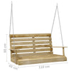 Keinupenkki 110 cm kyllästetty mänty