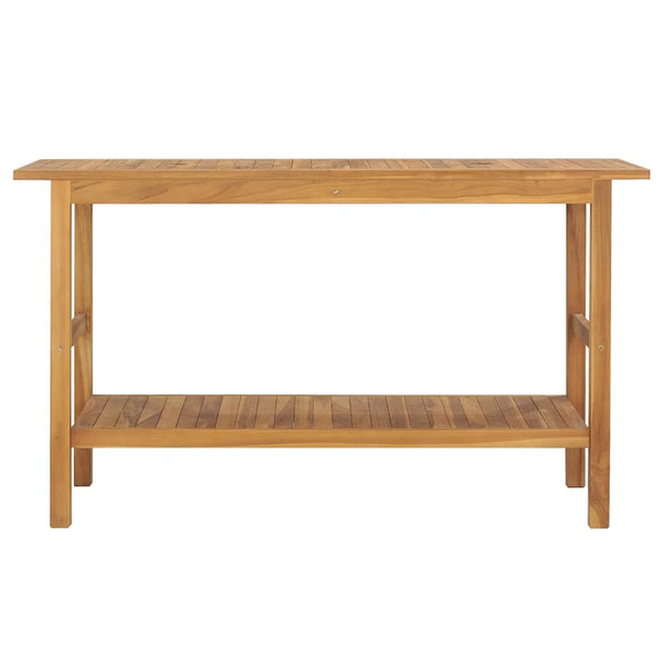 Kylpyhuoneen allaskaappi täysi tiikki 132x45x75 cm