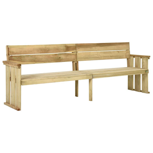 Puutarhapenkki 233 cm kyllästetty mänty