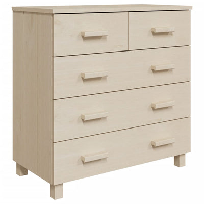 Sivupöytä HAMAR hunajanruskea 79x40x80 cm täysi mänty