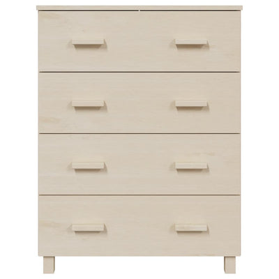 Hunajanruskea sivupöytä hamar Mihaelina 79x40x103,5cm (mänty)