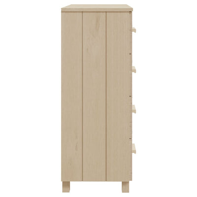 Sivupöytä HAMAR hunajanruskea 79x40x103,5 cm täysi mänty