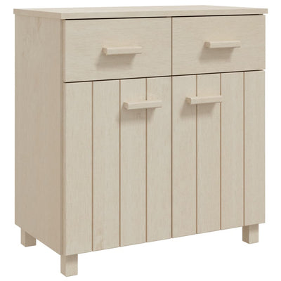 Sivupöytä HAMAR hunajanruskea 79x40x80 cm täysi mänty