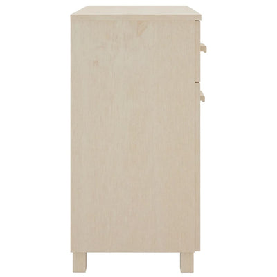 Sivupöytä HAMAR hunajanruskea 79x40x80 cm täysi mänty