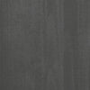 Sivupöytä HAMAR tummanharmaa 113x40x80 cm täysi mänty