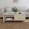 Sohvapöytä HAMAR hunajanruskea 100x55x35 cm täysi mänty