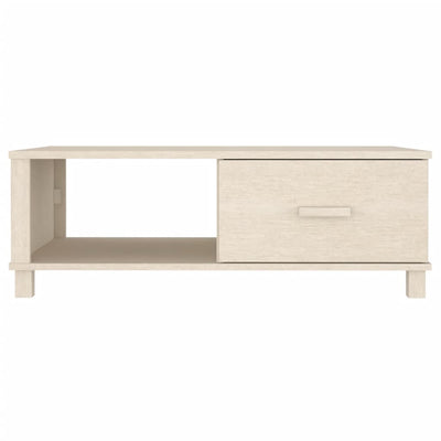 Sohvapöytä HAMAR hunajanruskea 100x55x35 cm täysi mänty