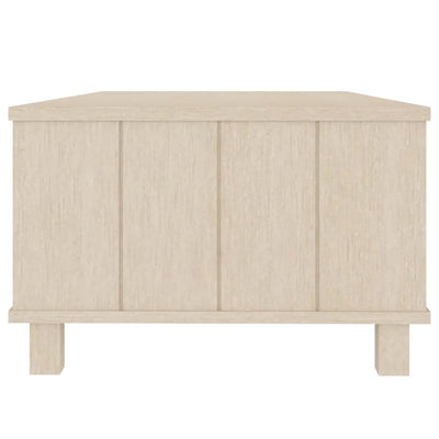 Sohvapöytä HAMAR hunajanruskea 100x55x35 cm täysi mänty