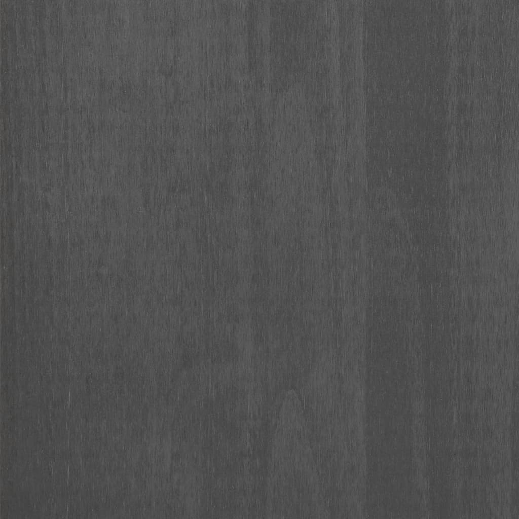 Tummanharmaa pöytä hamar Gligori 110x40x75cm (mänty)