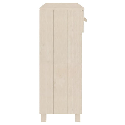 Konsolipöytä HAMAR hunajanruskea 90x35x90 cm täysi mänty