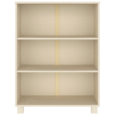 Kirjahylly HAMAR hunajanruskea 85x35x112 cm täysi mänty