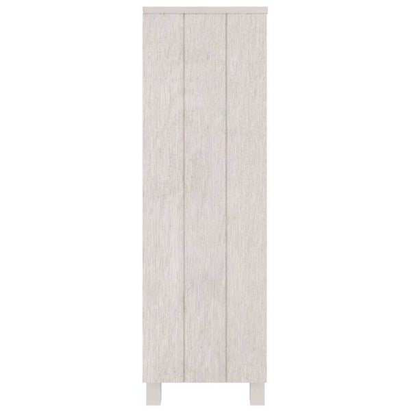 Kirjahylly HAMAR valkoinen 85x35x112 cm täysi mänty