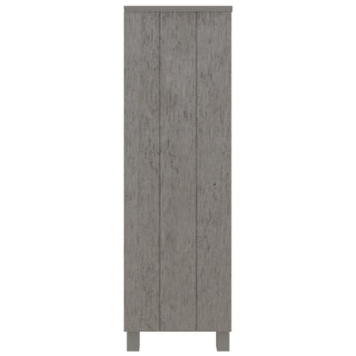 Kirjahylly HAMAR vaaleanharmaa 85x35x112 cm täysi mänty