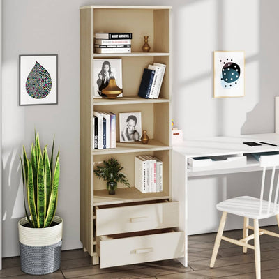 Kaappi HAMAR hunajanruskea 60x35x180 cm täysi mänty