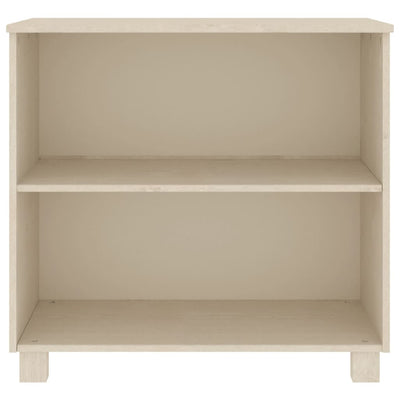 Sivupöytä HAMAR hunajanruskea 85x35x80 cm täysi mänty