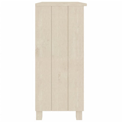 Sivupöytä HAMAR hunajanruskea 85x35x80 cm täysi mänty