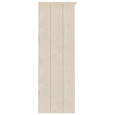 Yläkaappi HAMAR hunajanruskea 85x35x100 cm täysi mänty