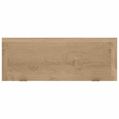 Seinähyllyt 2 kpl 40x15x4 cm täysi tiikki