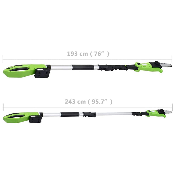 Johdoton oksasaha akulla 20 V 1 500 mAh Li-ion