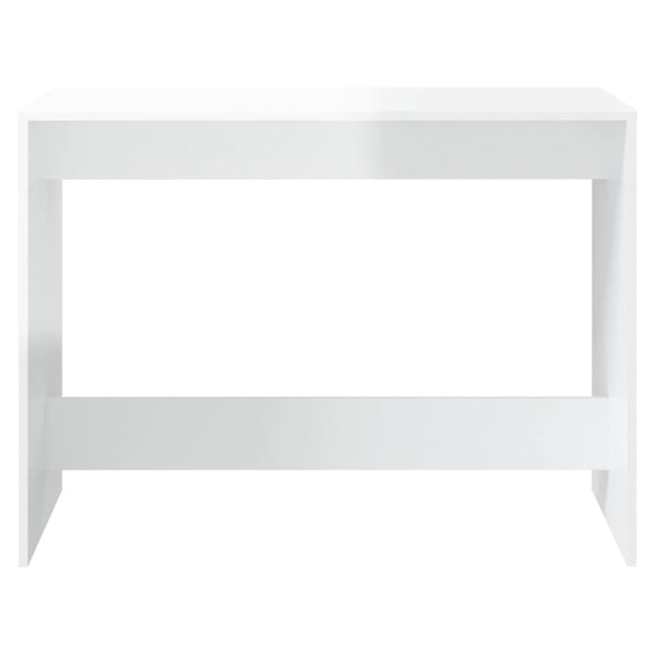 Valkoinen tv-kaappisarja Vartolomeiu (3-osainen, korkeakiilto, puinen)