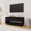 TV-taso musta 102x41x44 cm tekninen puu