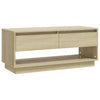 TV-taso Sonoma-tammi 102x41x44 cm tekninen puu