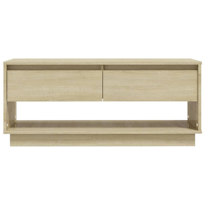 TV-taso Sonoma-tammi 102x41x44 cm tekninen puu