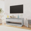 TV-taso betoninharmaa 102x41x44 cm tekninen puu