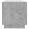 TV-taso betoninharmaa 102x41x44 cm tekninen puu
