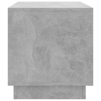 TV-taso betoninharmaa 102x41x44 cm tekninen puu