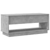TV-taso betoninharmaa 102x41x44 cm tekninen puu