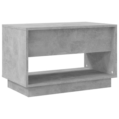 TV-taso betoninharmaa 70x41x44 cm tekninen puu