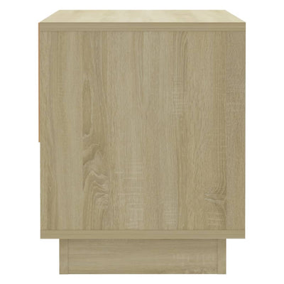 Yöpöydät 2 kpl Sonoma-tammi 45x34x44 cm tekninen puu