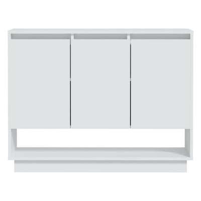 Valkoinen senkki Boie 97x31x75cm (puinen)