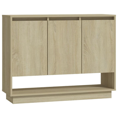 Senkki Sonoma-tammi 97x31x75 cm tekninen puu