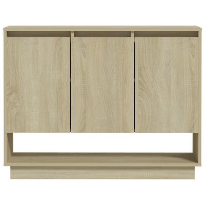 Senkki Sonoma-tammi 97x31x75 cm tekninen puu