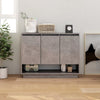 Senkki betoninharmaa 97x31x75 cm lastulevy