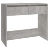 Konsolipöytä betoninharmaa 89x41x76,5 cm tekninen puu