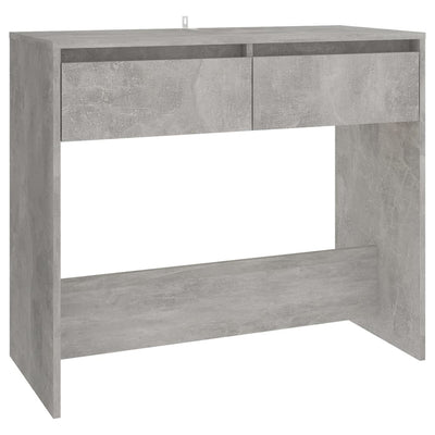 Konsolipöytä betoninharmaa 89x41x76,5 cm tekninen puu