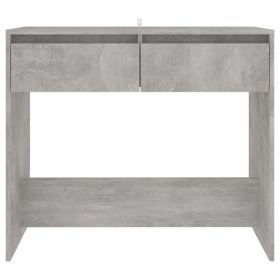 Konsolipöytä betoninharmaa 89x41x76,5 cm tekninen puu