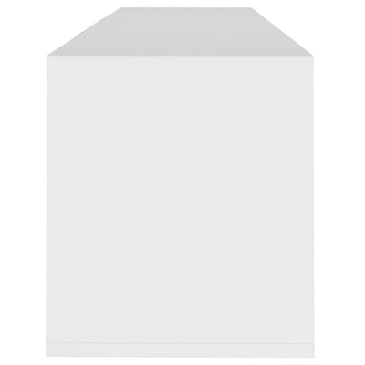 TV-taso valkoinen 120x30x40,5 cm lastulevy