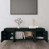 TV-taso musta 120x30x40,5 cm lastulevy