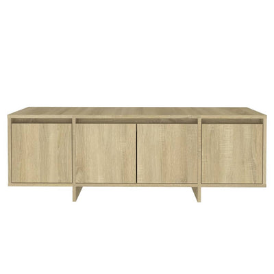 TV-taso Sonoma-tammi 120x30x40,5 cm tekninen puu