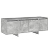 TV-taso betoninharmaa 120x30x40,5 cm tekninen puu