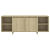 TV-taso Sonoma-tammi 130x35x50 cm lastulevy