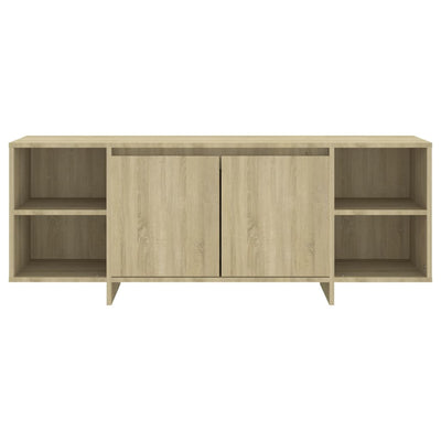 TV-taso Sonoma-tammi 130x35x50 cm lastulevy